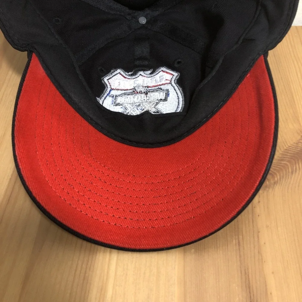 Vintage WWE Road To Wrestle Mania 20 XX Tour Hat 2004 Hat Black Rare Retro